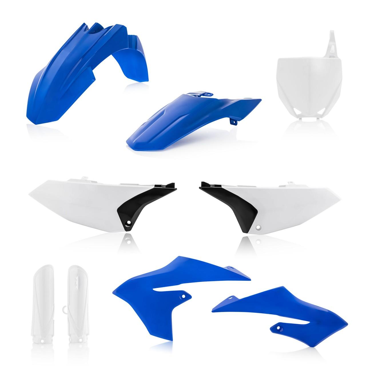 0023526.553 - Acerbis Full Plastics Kit - Yamaha YZ65 2019-2025 - OEM (Blue/White)