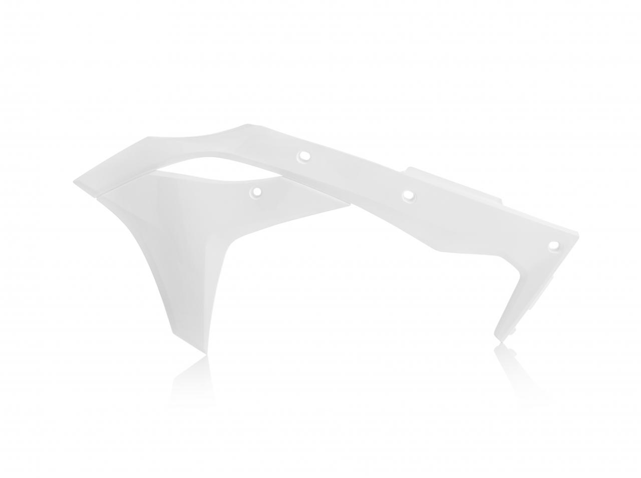 Acerbis White 0022376.030 - Radiator Scoops - Kawasaki Kxf250 2017-20