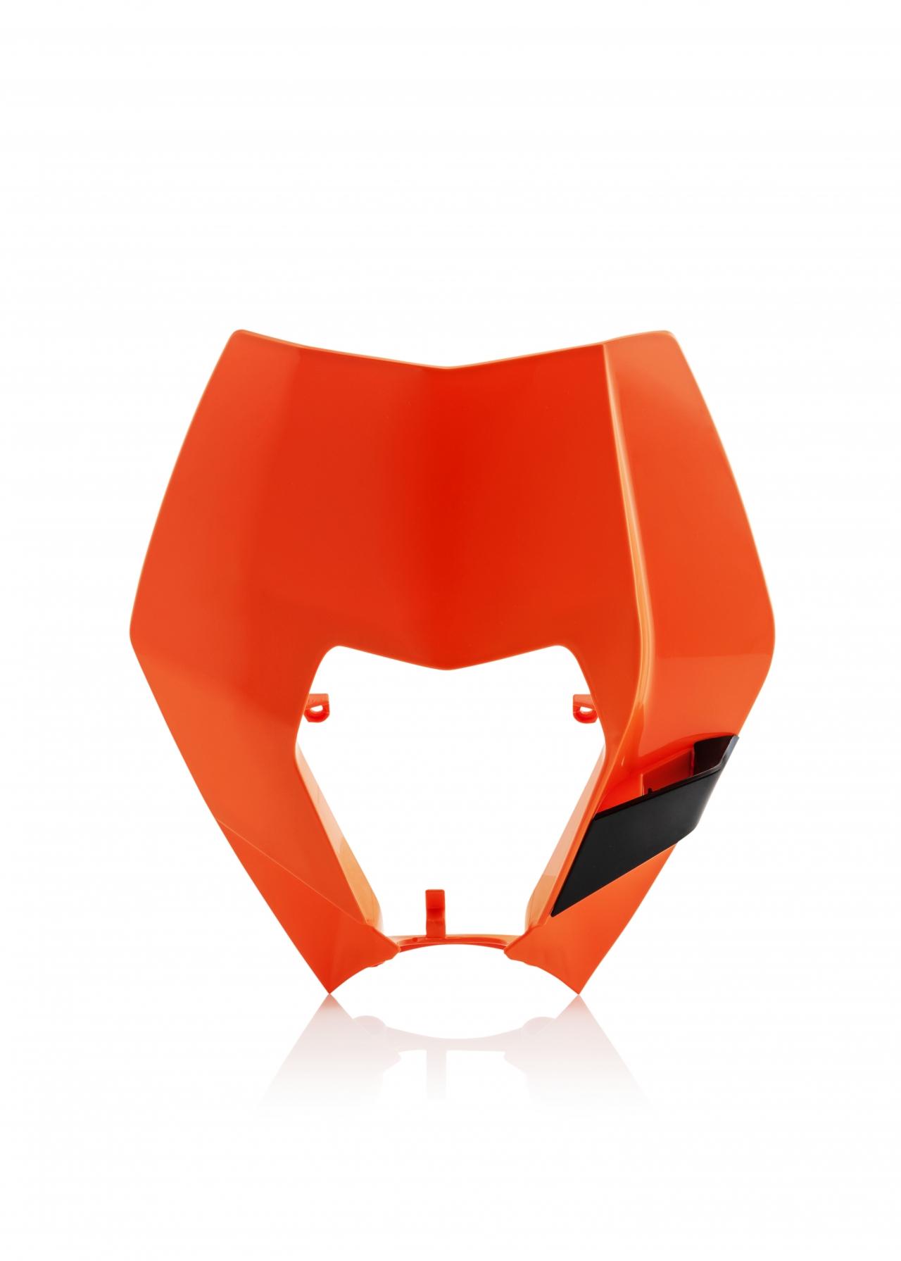 Acerbis Orange Headlight Surround - Ktm Exc 125/200/250/300 & Exc-F 250/350/400/450/500 2008-13