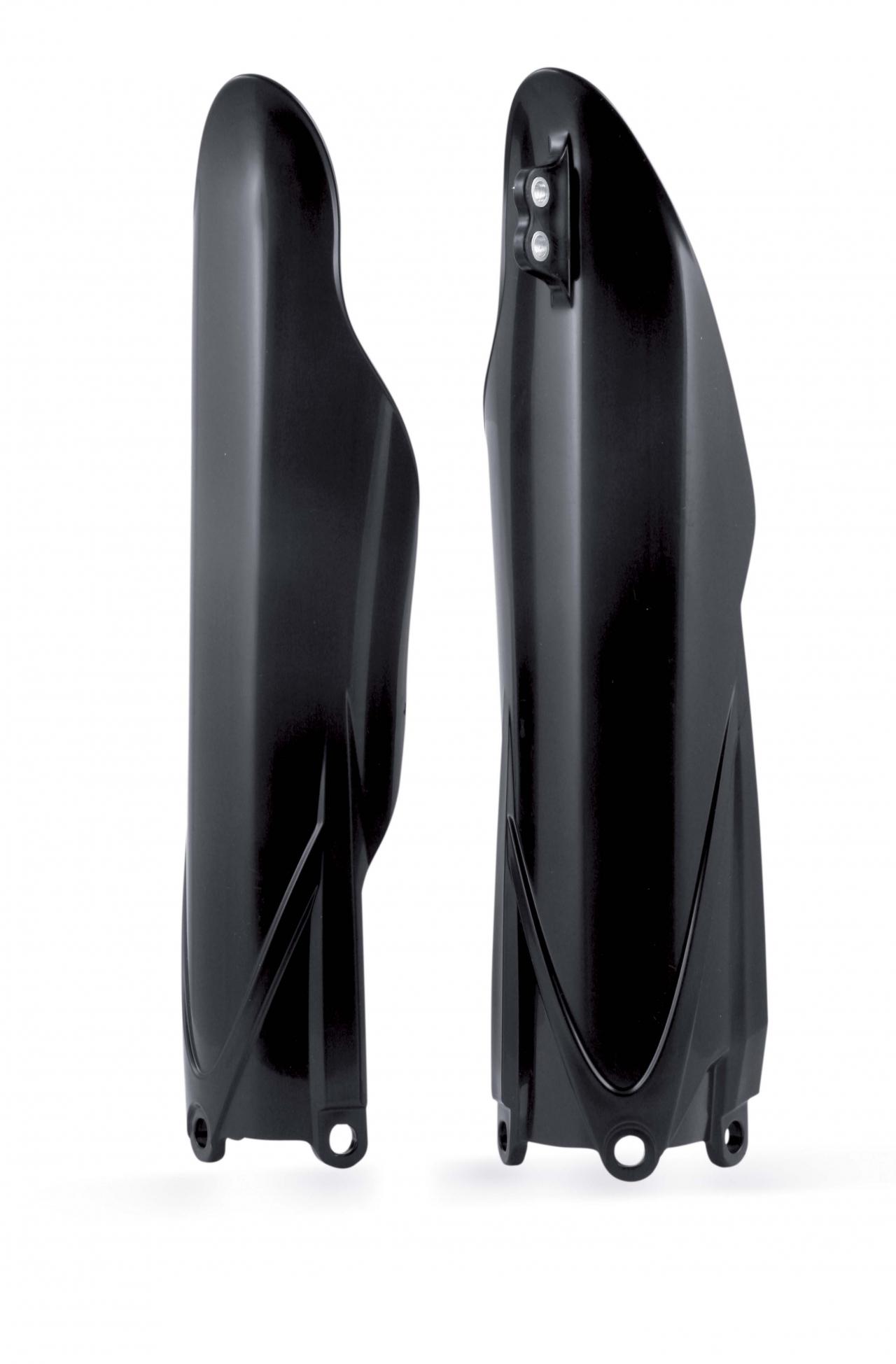 Acerbis Black 0013758.090 - Fork Guards - Yamaha Yzf250 2019-23, Yzf450 2010-22, Yz 125/250 2015-23