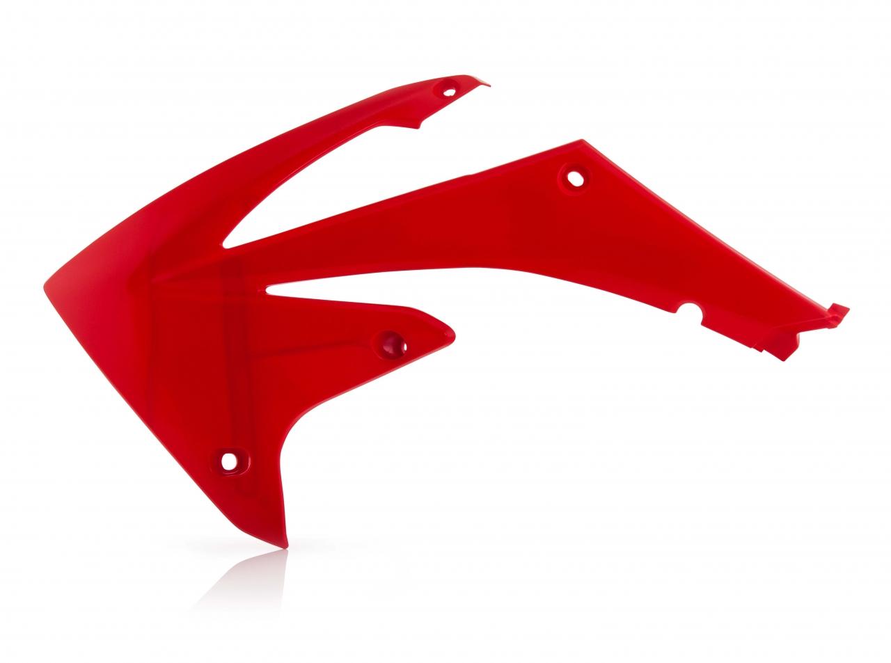 0013145.110 - Acerbis Radiator Scoops - Honda CRF250R 2010-13, CRF450 2009-11 - Red image 2