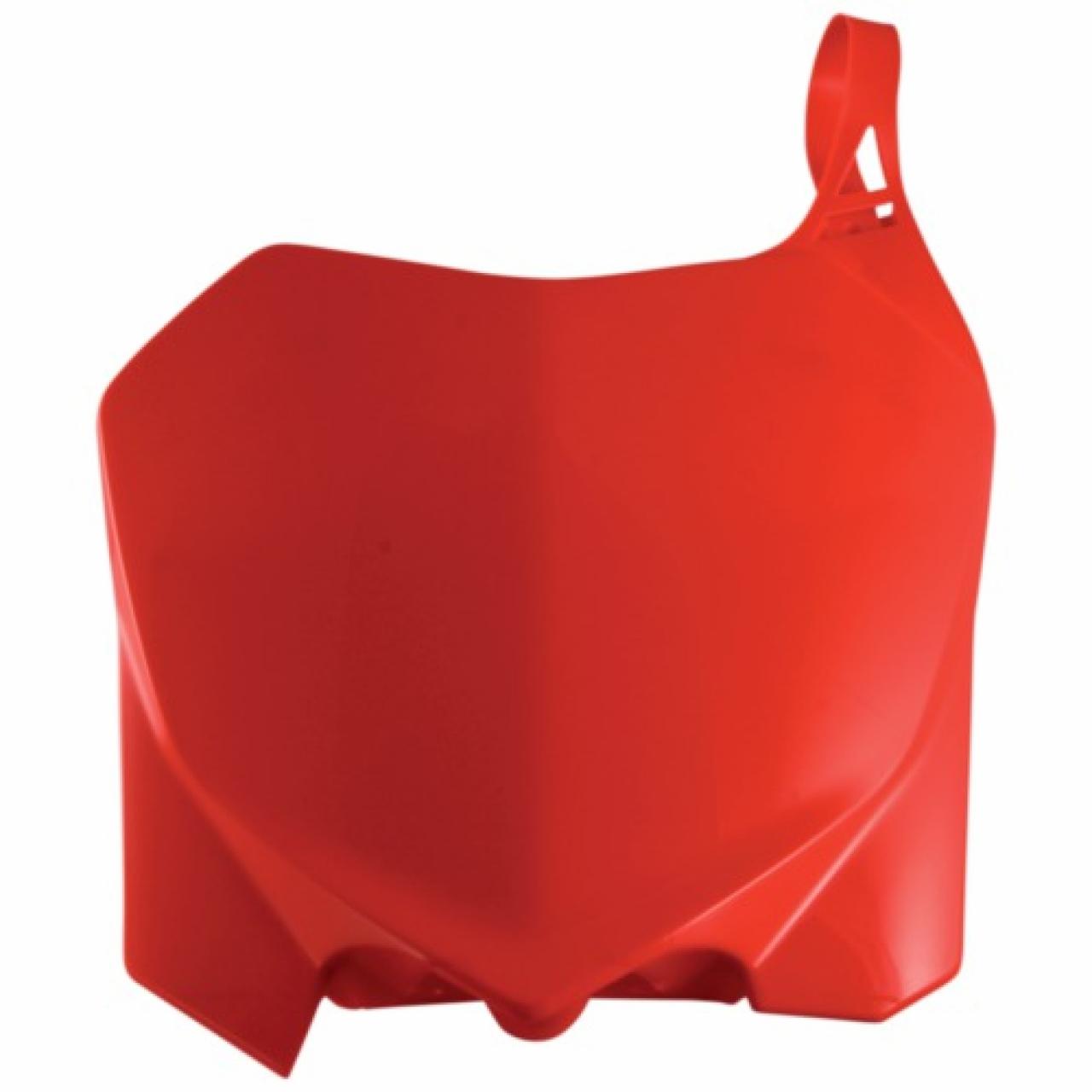 0013147.110 - Acerbis Front Number Board - Honda CRF250R 2010-13 - Red
