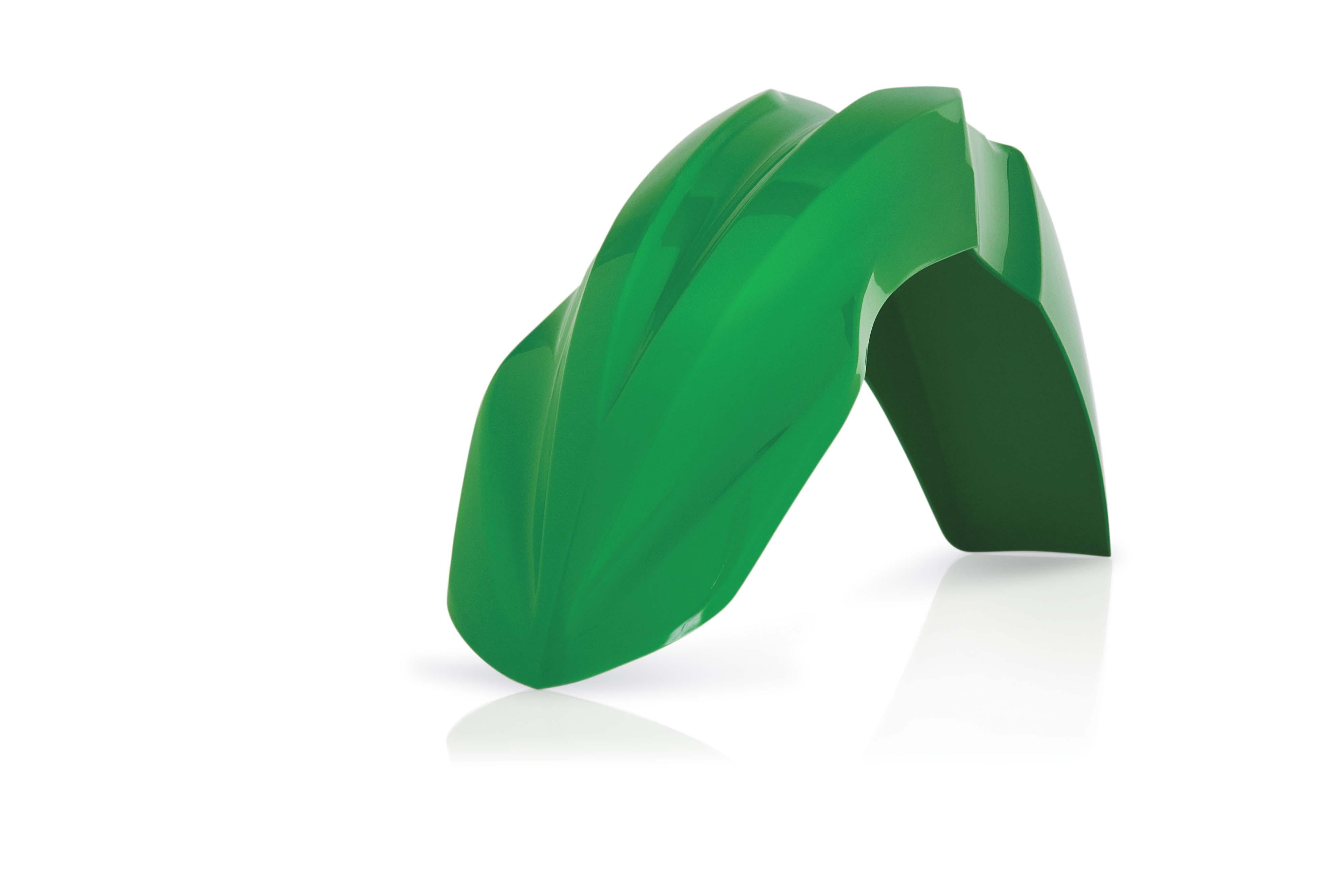 Acerbis Green 0016880.130 - Front Fender - Kawasaki Kxf250 2013-16, Kxf450 2013-15