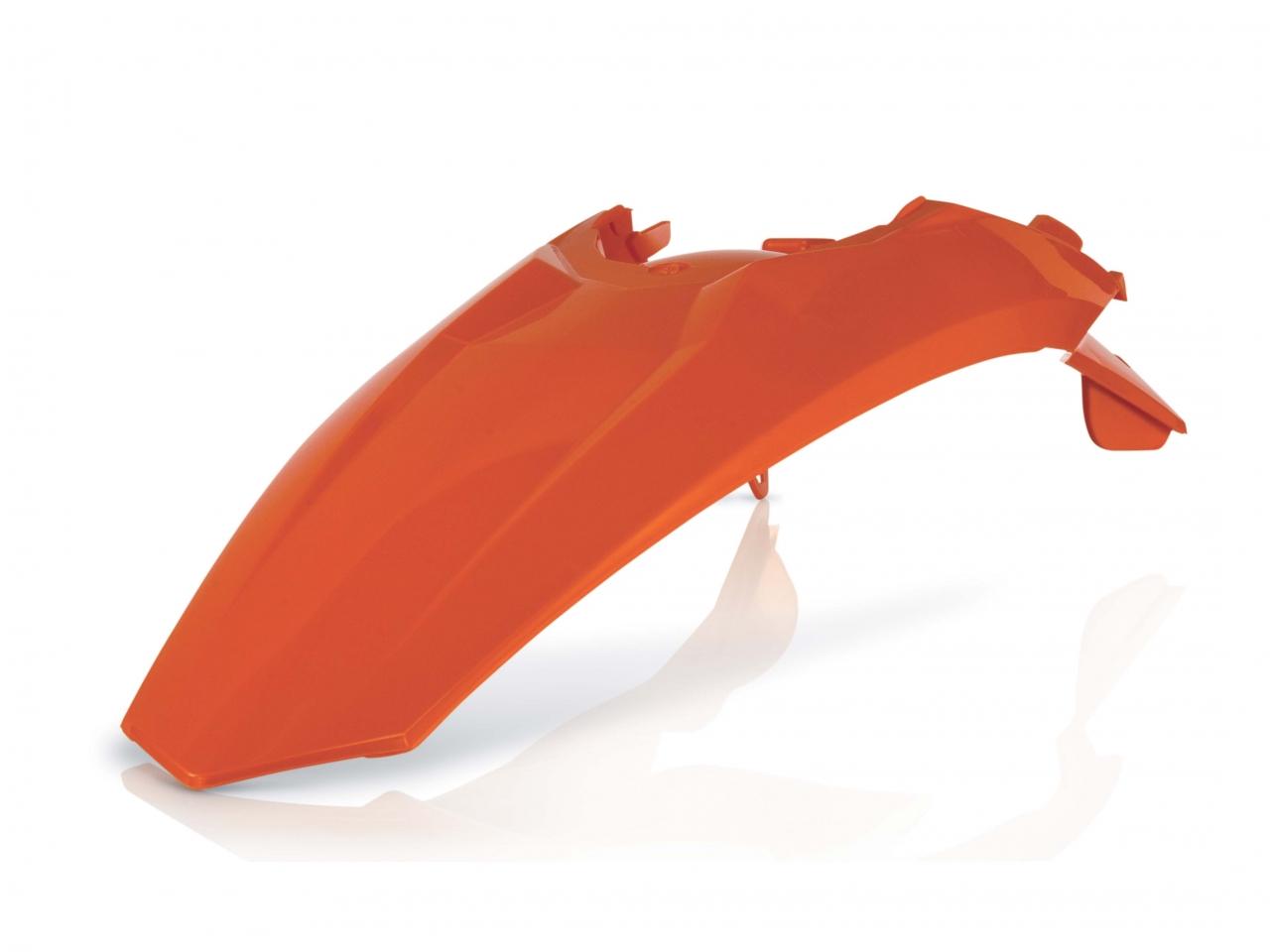 Acerbis Orange 0015691.010 - Rear Fender - Ktm Sx 125/150 2011-15, Sx250 2011-16, Sxf 250/450 2011-15