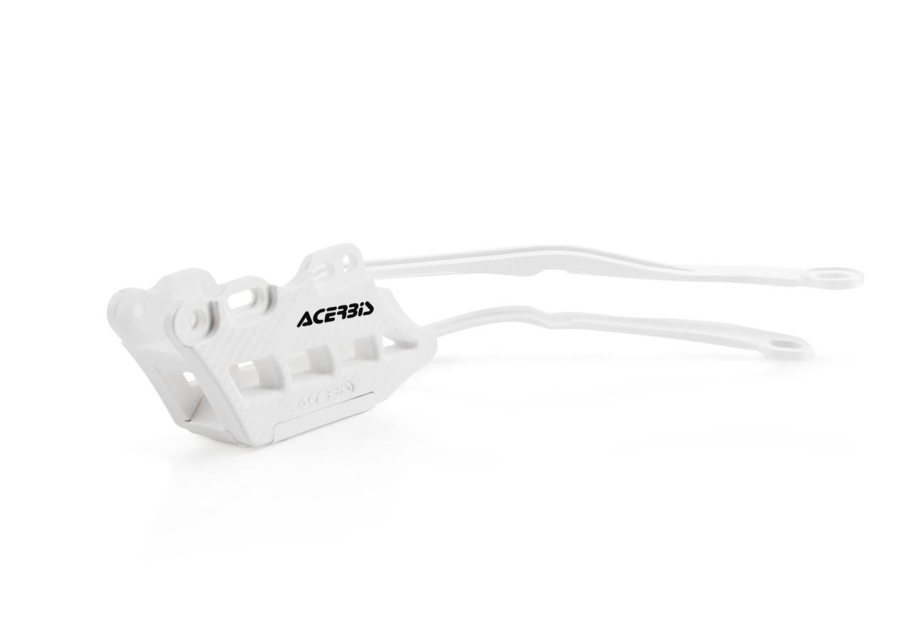 Acerbis White Chain Guide & Slider Kit - Honda Crf450r & Crf450rx 2019-2025, Crf250r & Crf250rx 2020-2025