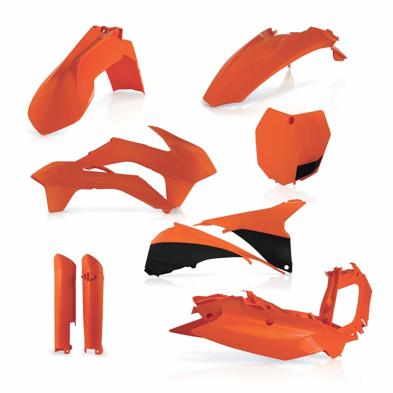 Acerbis Orange 0016874.010 - Full Plastics Kit - Ktm Sx 125/150/250 & Sxf 250/450/505 2013-14
