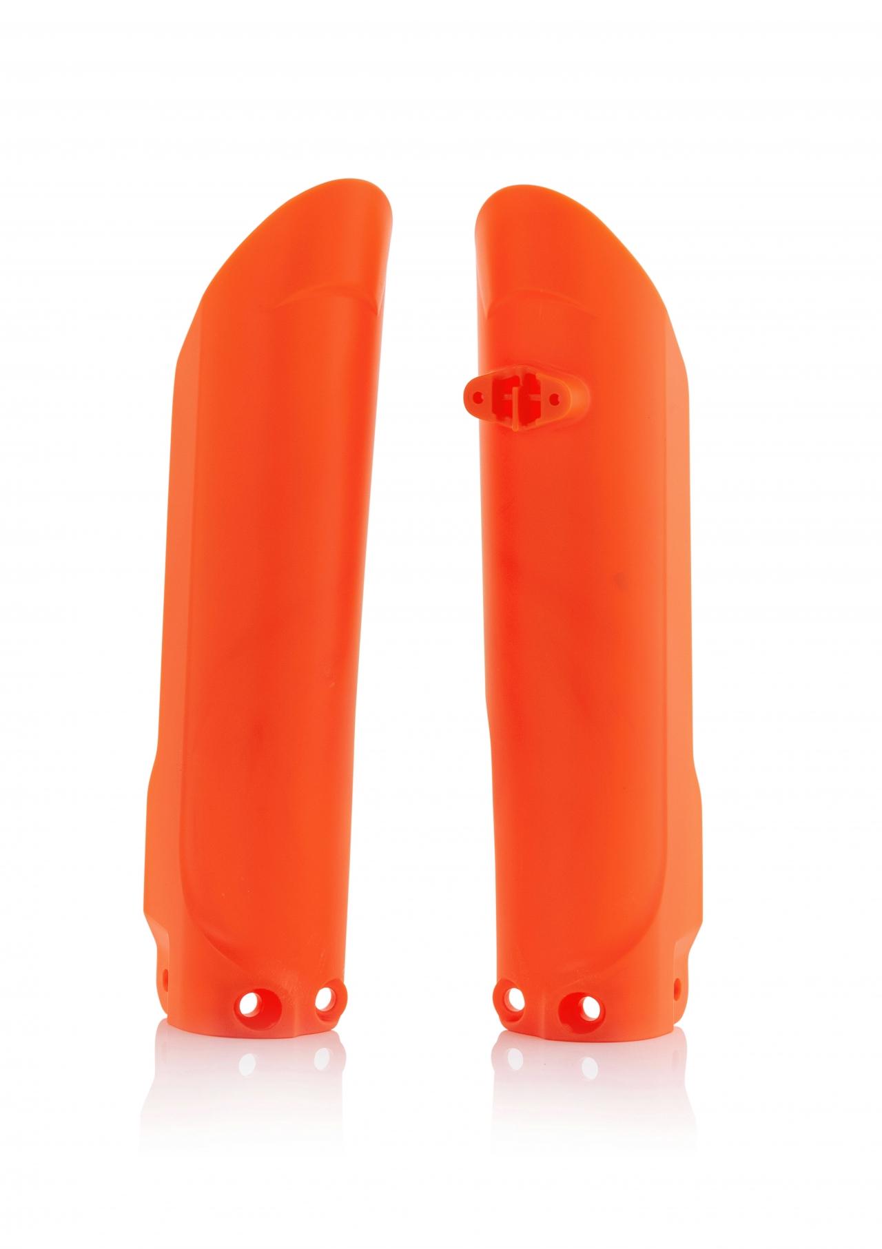0023045.011.016 - Acerbis Fork Guards - Husqvarna TC85 & KTM SX85 2018-2024 - Orange '16