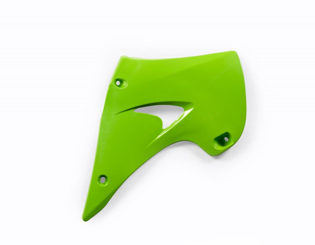 Acerbis Green 0003675.553.003 - Radiator Scoops - Kawasaki Kx 125/250 2003-08, Kxe 125/250 2004-06