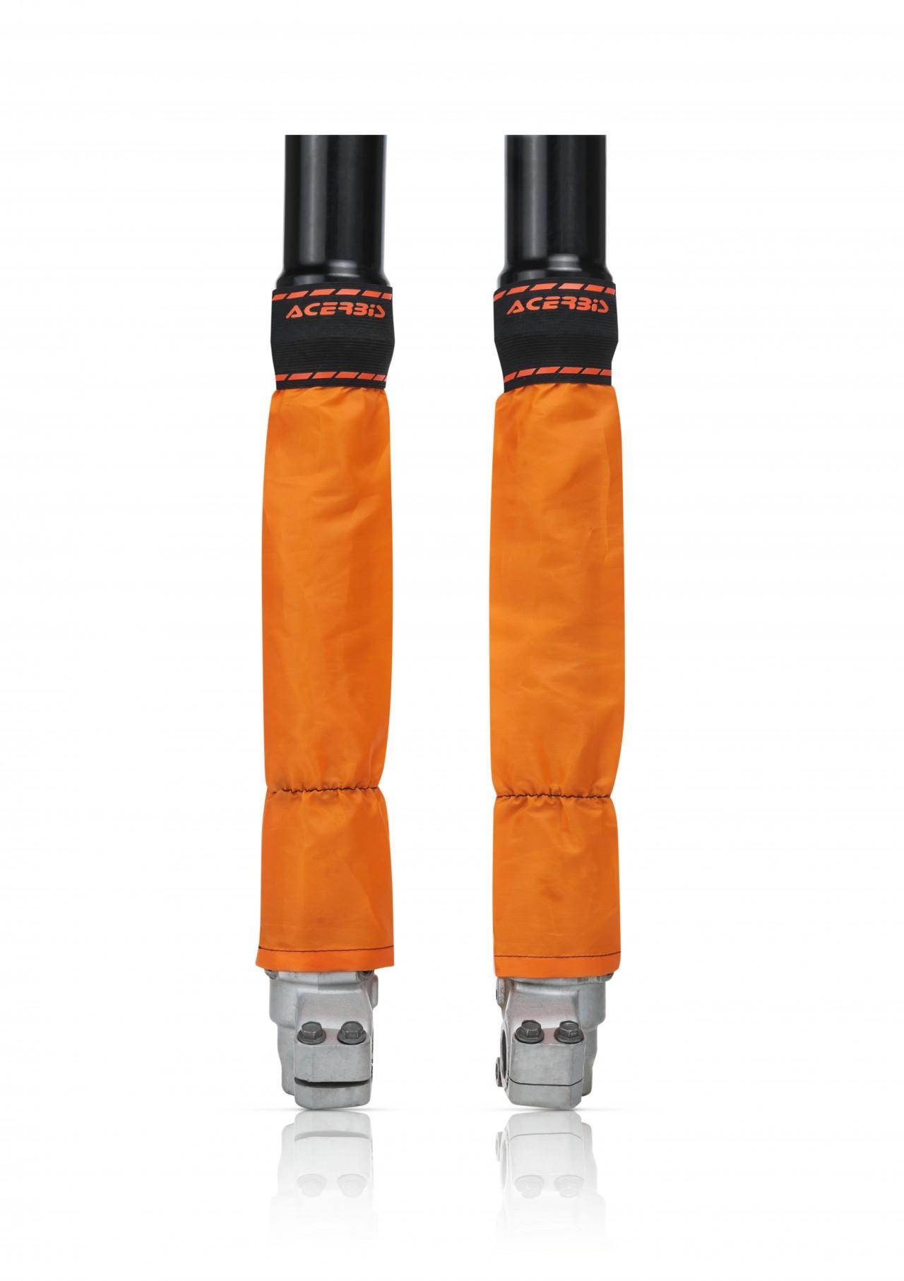 0024421.010 - Acerbis Z-Mud Universal Fork Gaitors - Orange