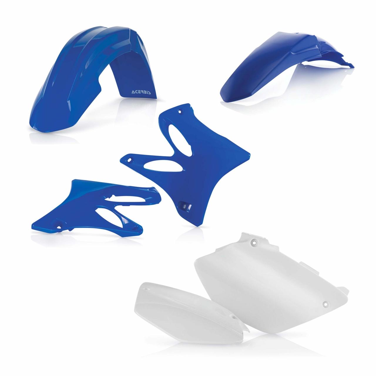 Acerbis Oem 0009320.553 - Standard Plastics Kit - Yamaha Yz 125/250 & Wr 125/250 2006-14 - (Blue/White)