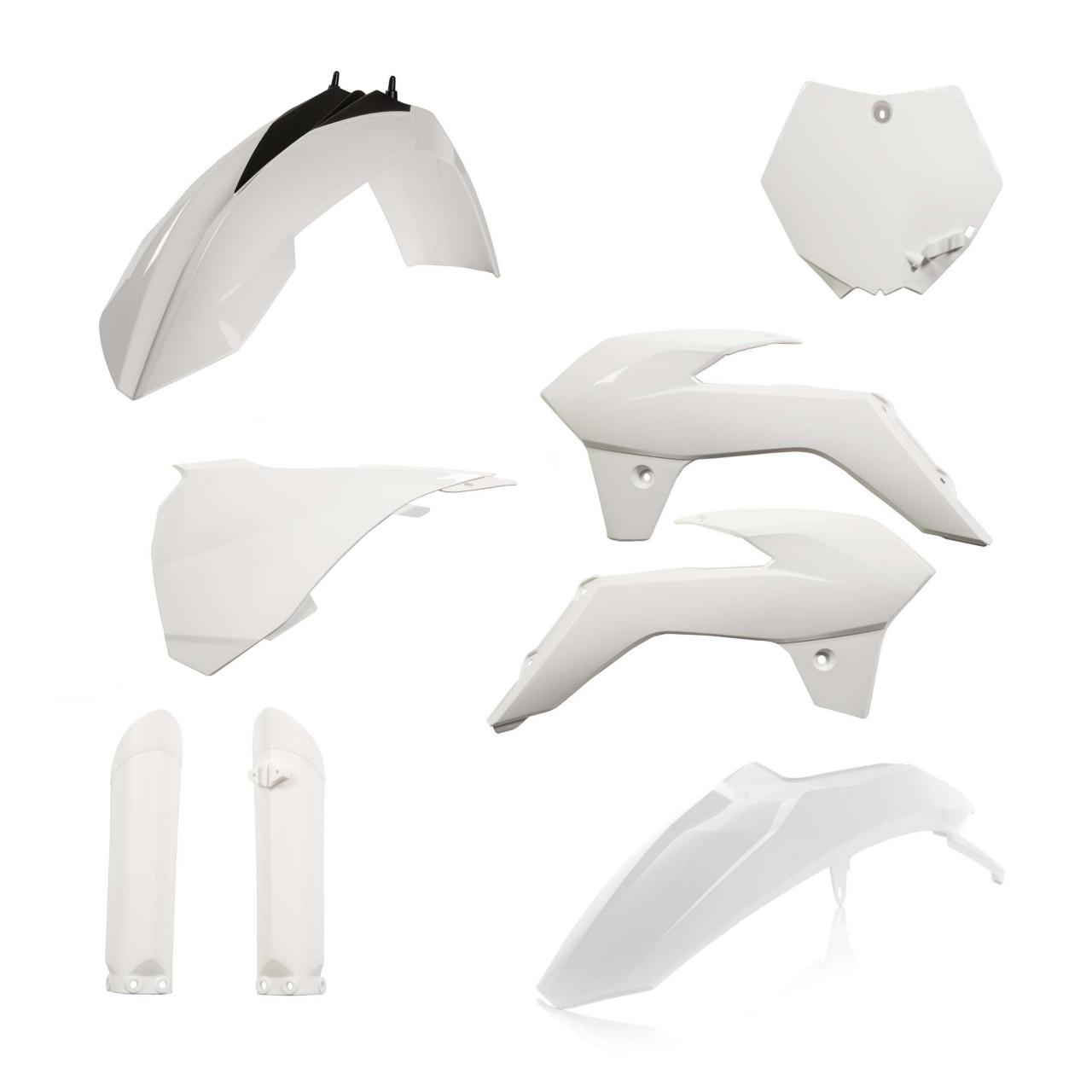 0016902.030 - Acerbis Full Plastics Kit - KTM SX85 2013-17 - White