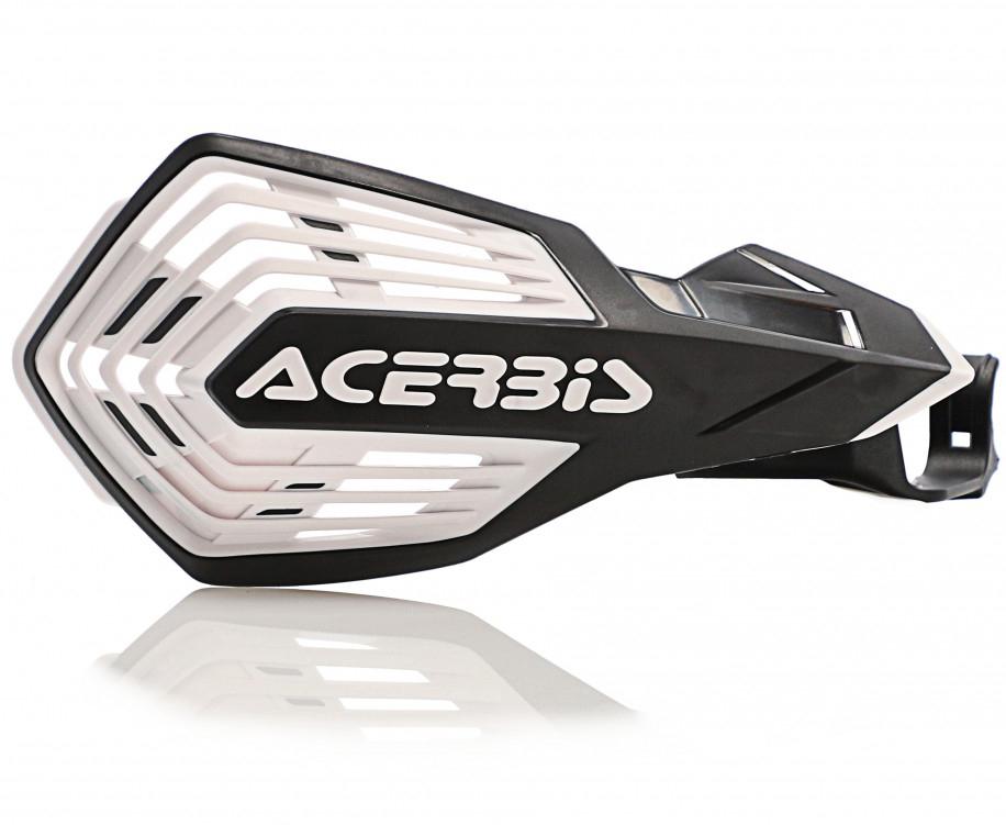 0024662.315 - Acerbis K-Future Hand Guards - Honda CRF450R & CRF450RX 2021-2025 - Black/ White