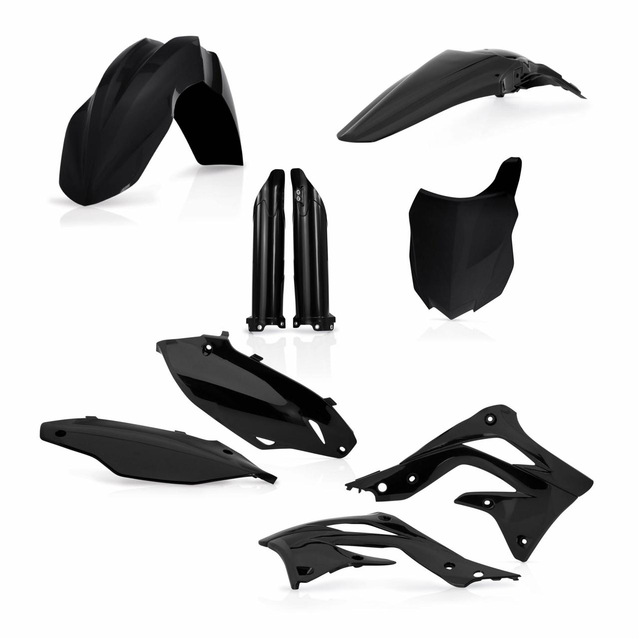 0016877.090 - Acerbis Full Plastics Kit - Kawasaki KXF450 2013-15 - Black