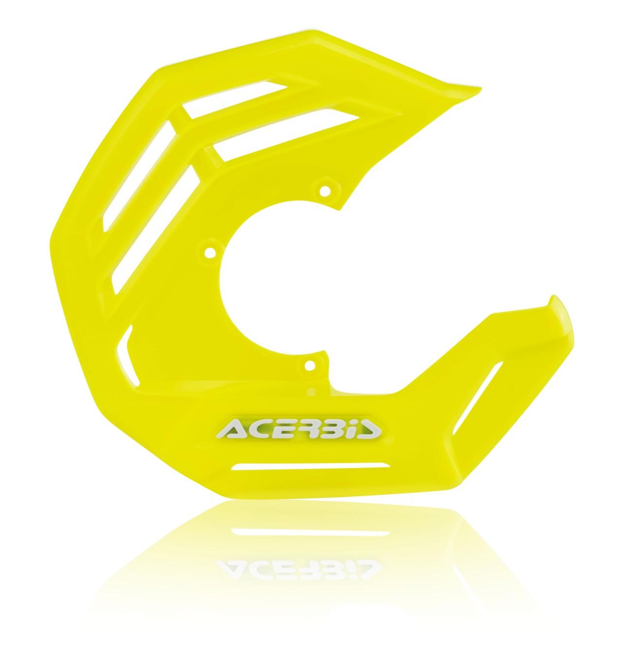 Acerbis Yellow 0024328.061 - X-Future Front Disc Brake Cover - Fluro