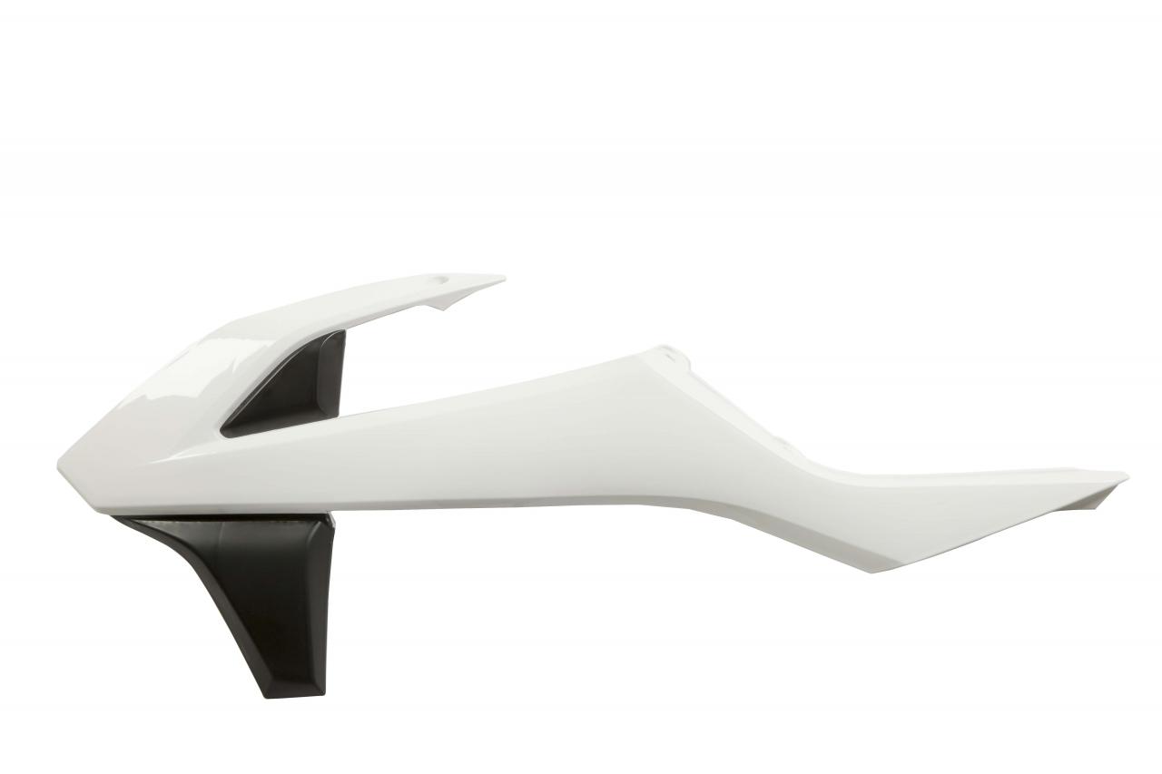Acerbis White/Black 0021745.237 - Radiator Scoops - Ktm Sx/Sxf 125/250/350/450 2016-18, Exc 2017-19
