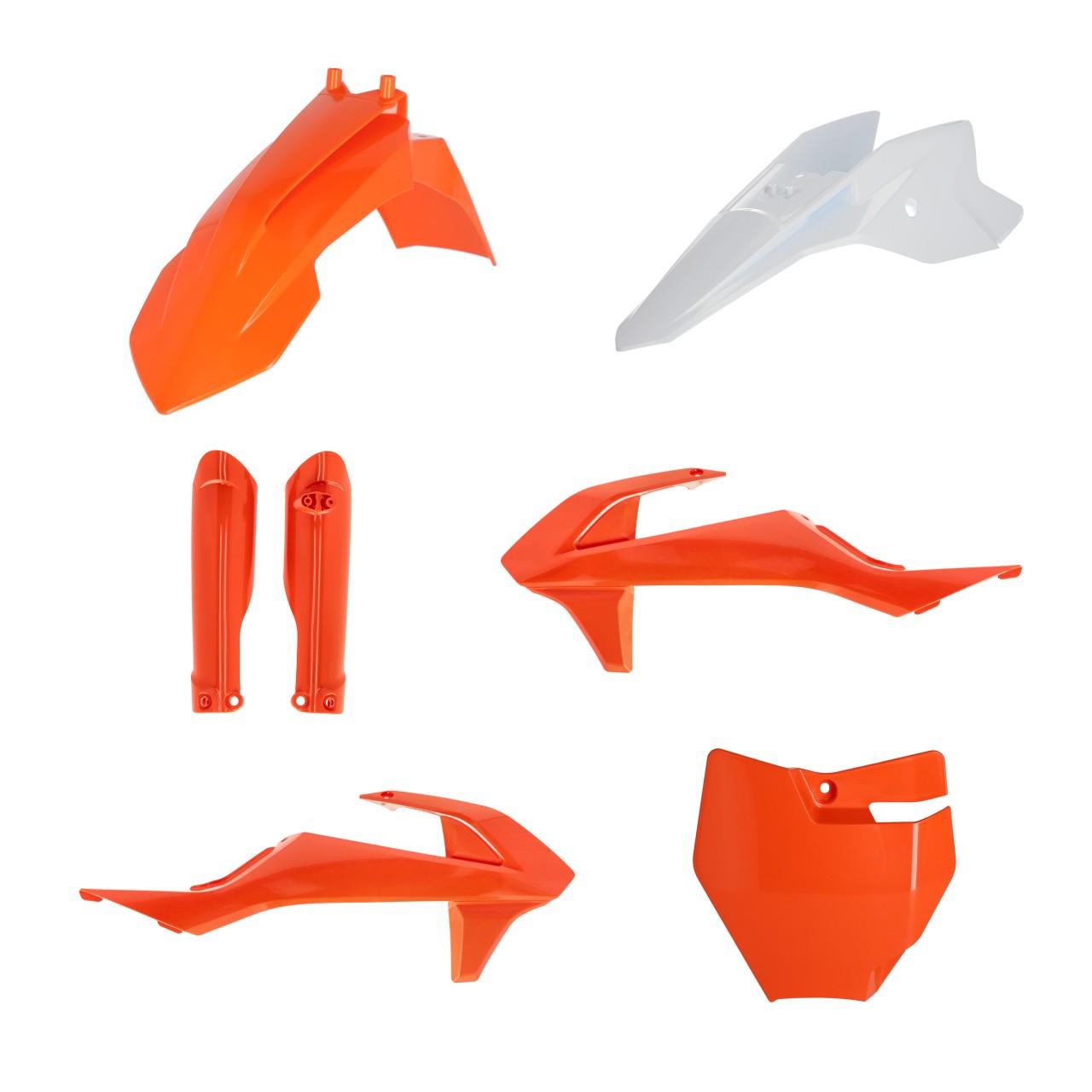 Acerbis Orange/White 0025506.203 - Full Plastics Kit - Ktm Sx50 2016-23