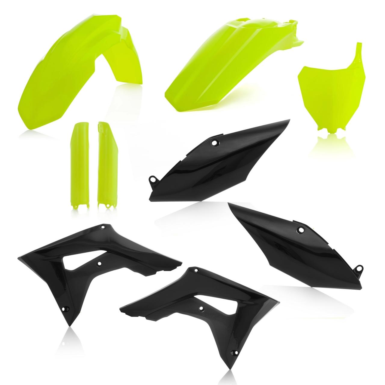 0022385.061 - Acerbis Full Plastics Kit - Honda CRF250R 2018, CRF450R 2017-18 - Yellow