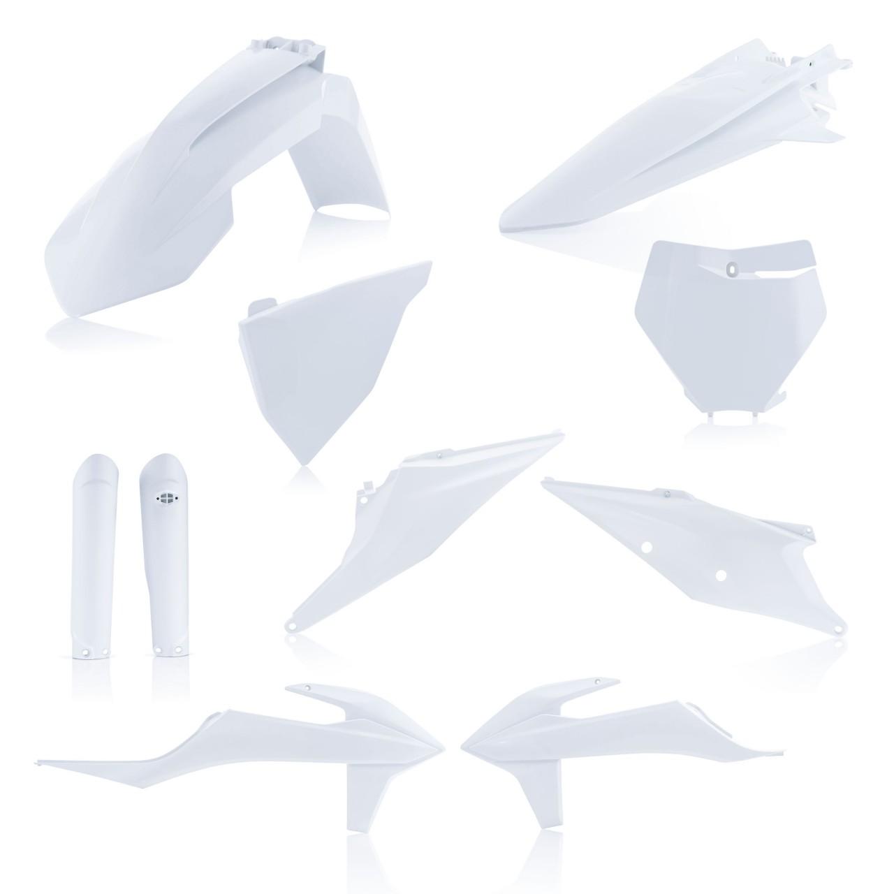 0023479.031 - Acerbis Full Plastics Kit - KTM SX 125/250 & SXF 250/350/450 2019-2022 - Off White