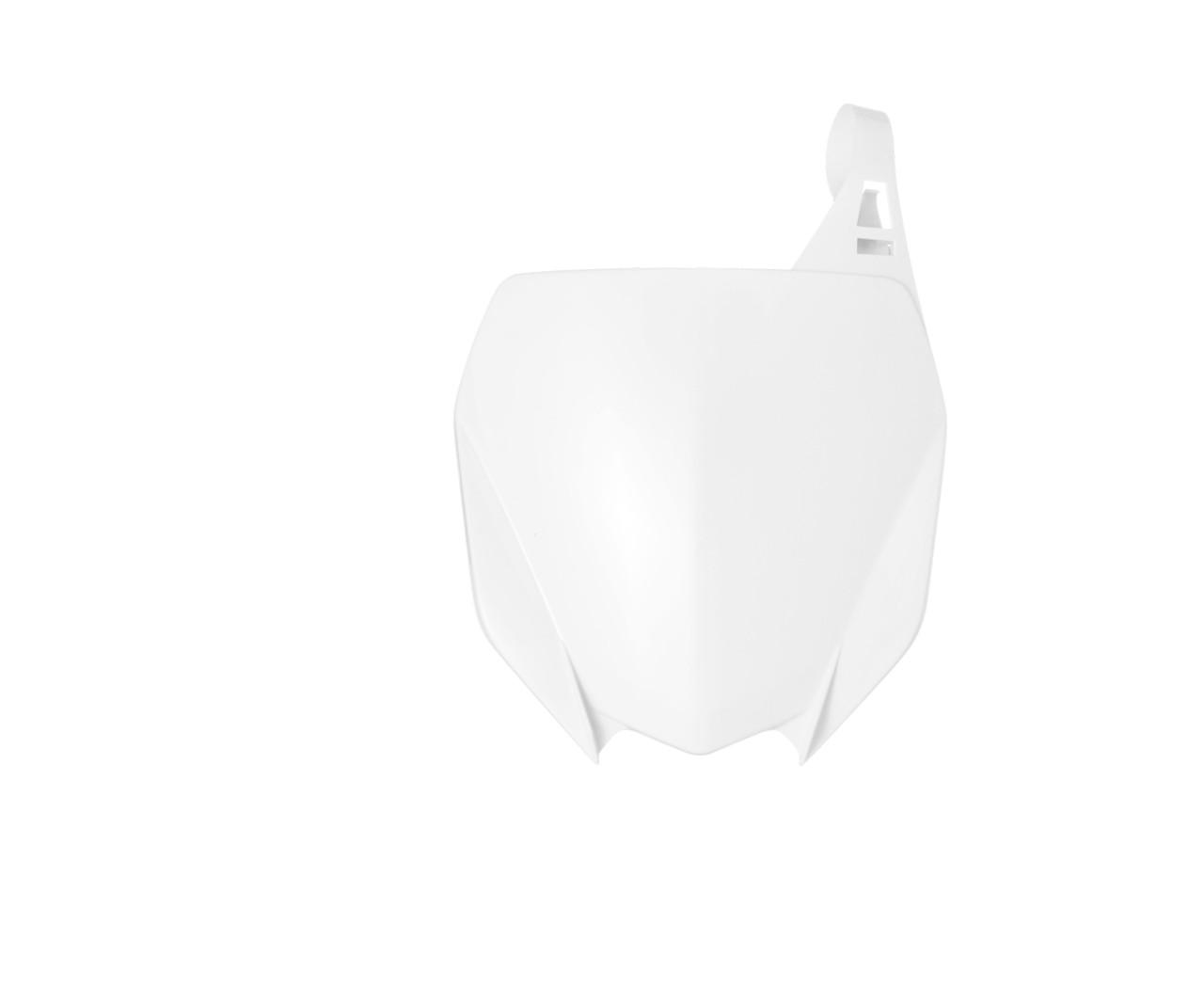 0022955.030 - Acerbis Front Number Board - Yamaha YZ 125/250 2022-2025, YZF250 2019-2023, YZF450 2018-2022 - WhiteWhite