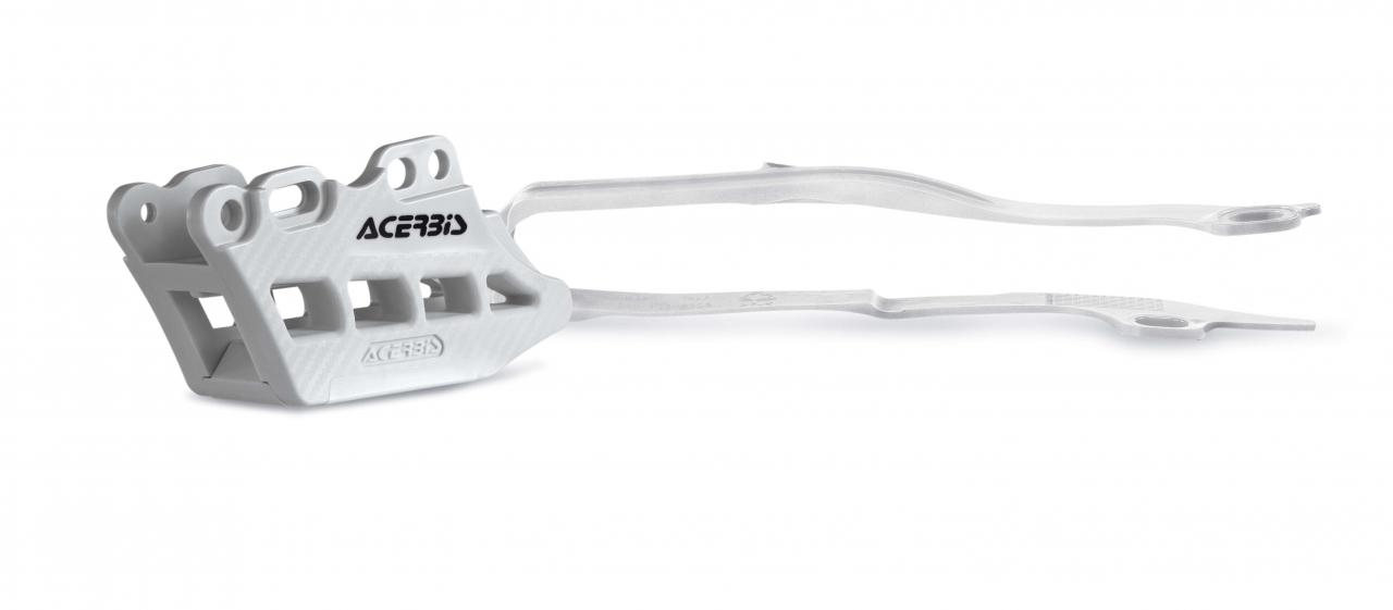 Acerbis Chain Guide & Slider Kit - Honda CRF250R 2014-17, CRF450R 2003-16 - White