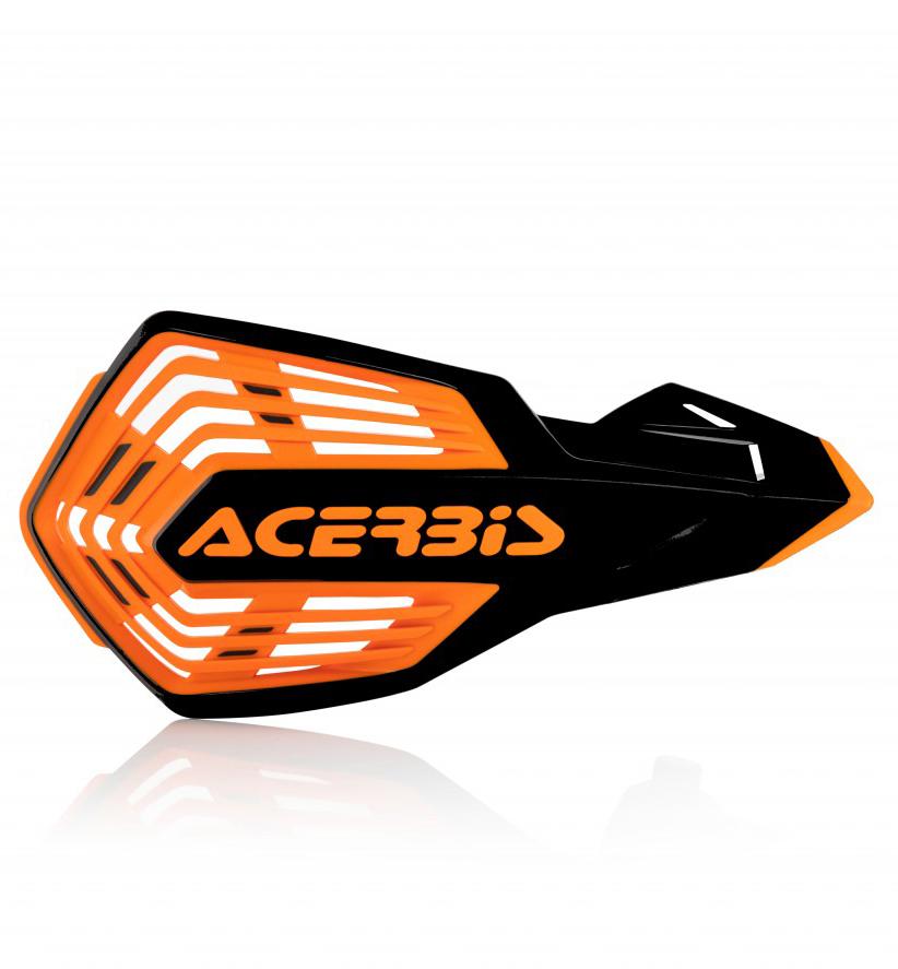 Acerbis Black/Orange 0024296.313 - X-Future Hand Guards
