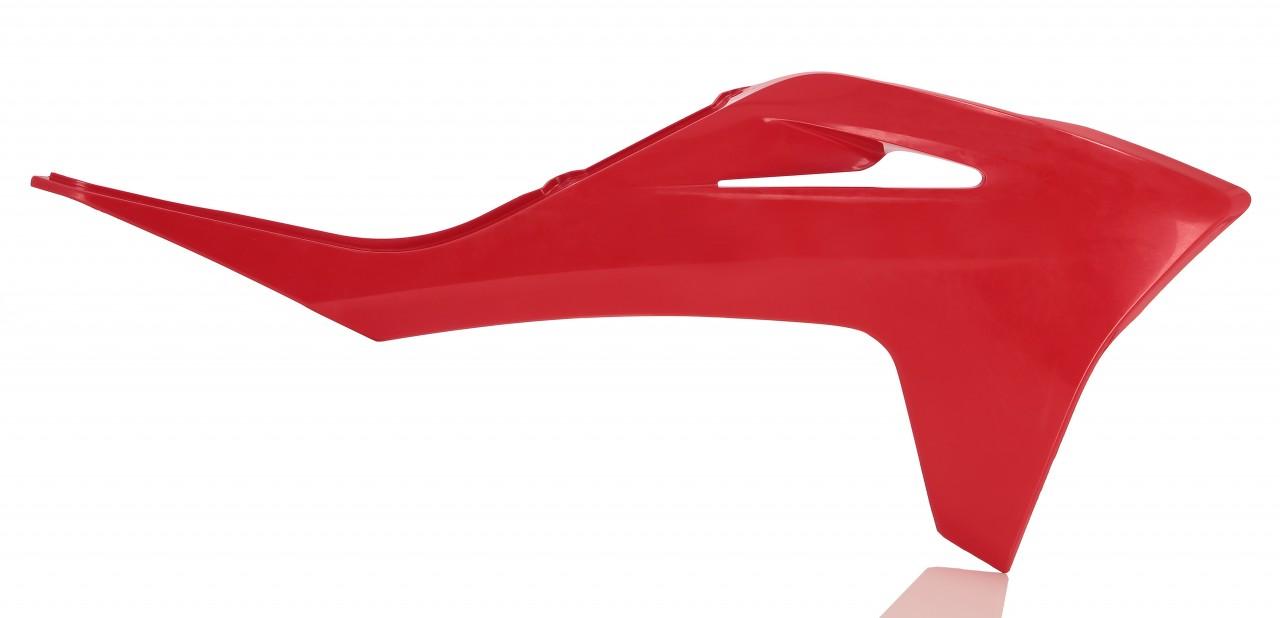 0024625.110 - Acerbis Radiator Scoops - Gas Gas EC 250/300 & EC250/350F & MC125 & MC250/450F 2021-23 - Red