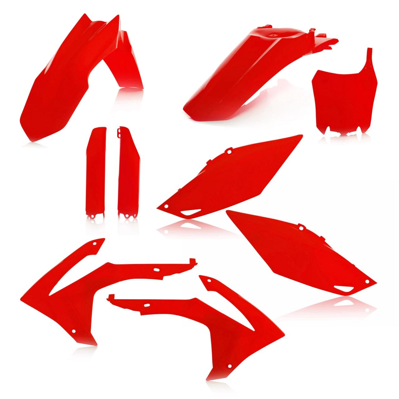 Acerbis Red 0016900.110 - Full Plastics Kit - Honda Crf450 2013-16, Crf250 2014-17