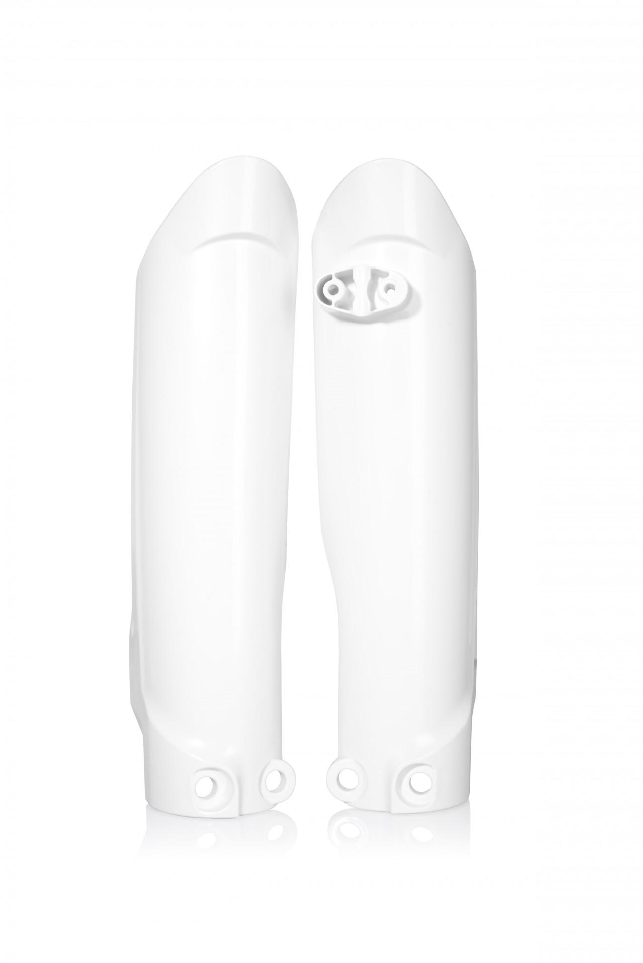 Acerbis White 0024044.030 - Fork Guards - Ktm Sx65 2019-2023, Gas Gas Mc65 2021-2023
