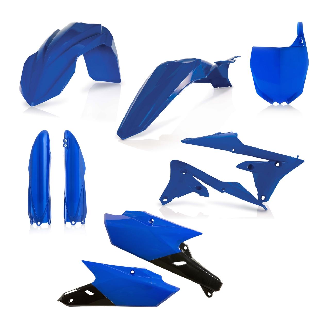 0017563.040 - Acerbis Full Plastics Kit - Yamaha YZF250 2015-18, YZF450 2014-17 - Blue
