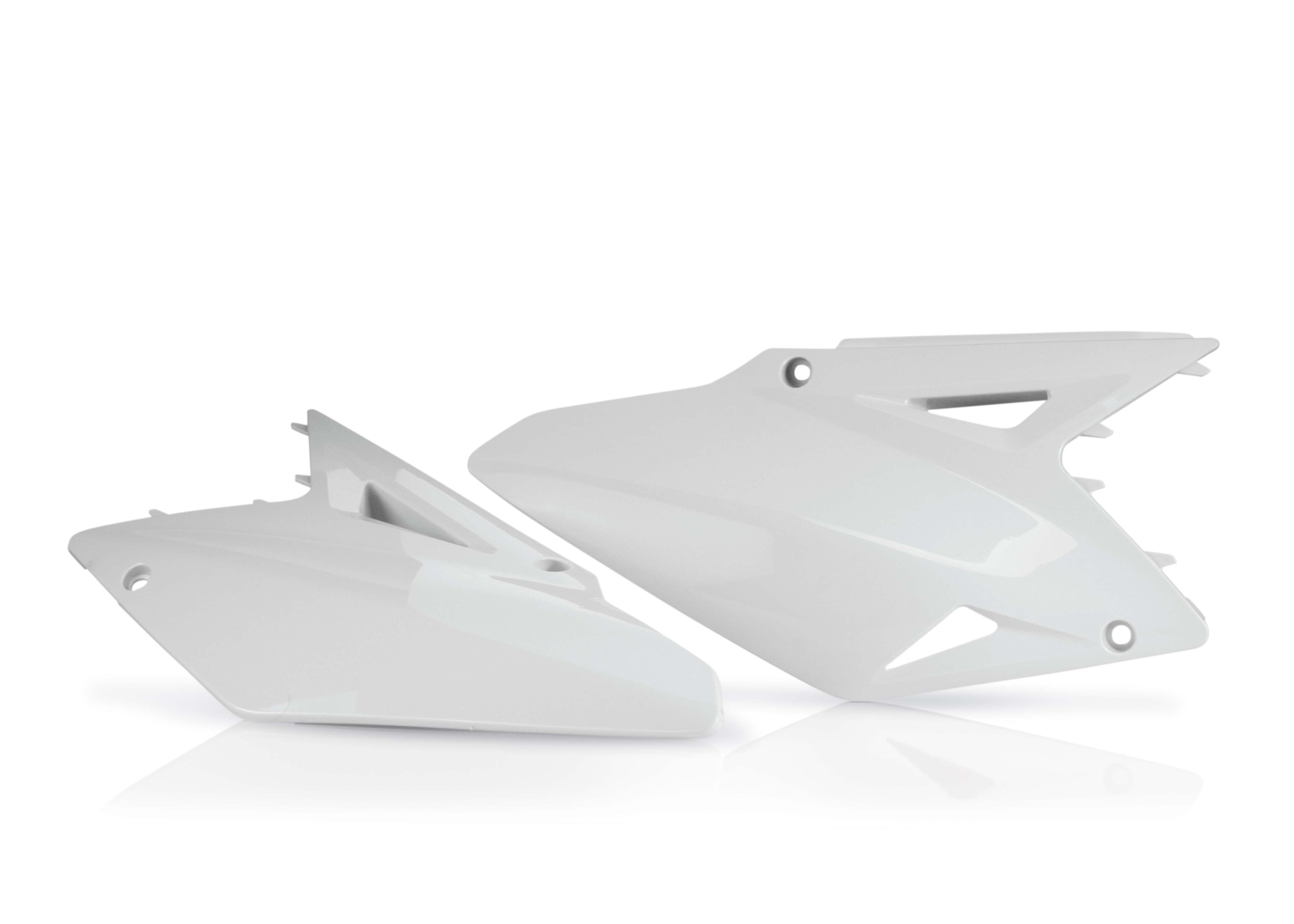 Acerbis White 0011644.030 - Side Panels - Suzuki Rmz450 2008-14
