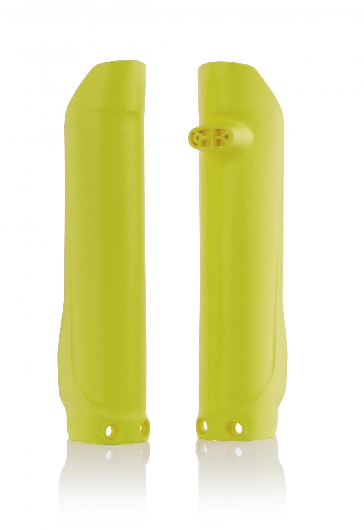 0022288.062 - Acerbis Fork Guards - Husqvarna FC/TC 2016-22, FE/TE 2016-23 - Fluro Yellow
