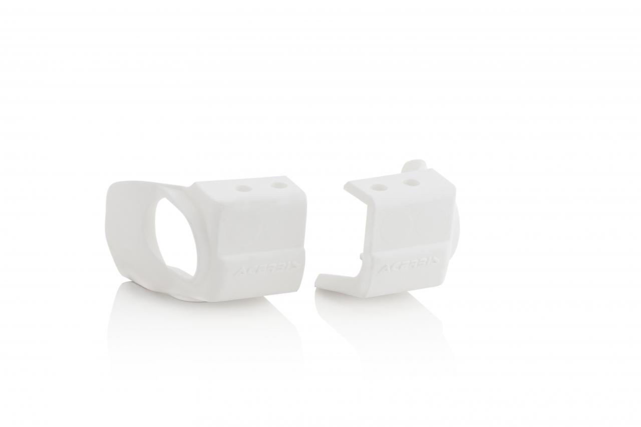 Acerbis Fork Shoe Covers - Beta RR 125/250/300/400/450/480/498 2012-2018 - White