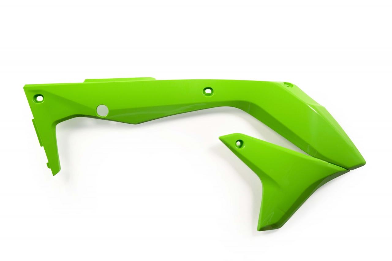 0021837.130 - Acerbis Radiator Scoops - Kawasaki KXF450 2016-18 - Green image 2