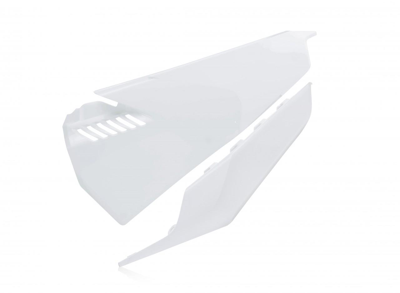 0024263.031 - Acerbis Vented Side Panels - Husqvarna FC 250/350/450 & TC 125/250 2020-22, FE 250/350/450/501 2020-23 - Bright White