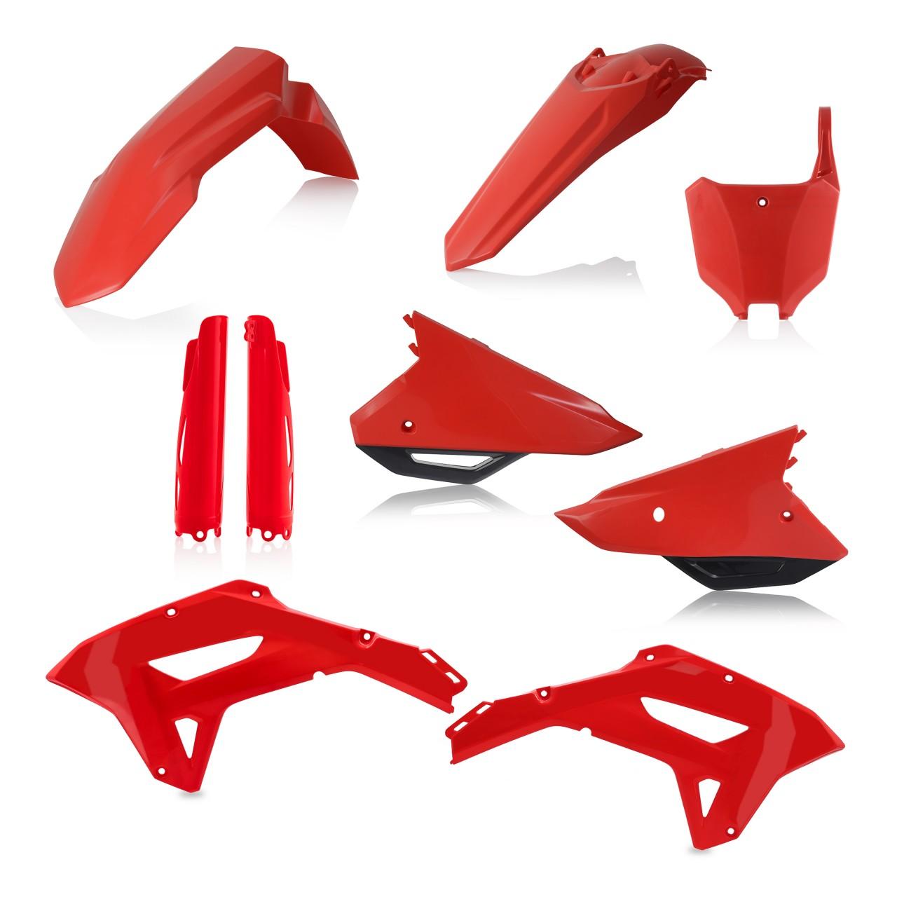 0024582.553 - Acerbis Full Plastics Kit - Honda CRF 250/300RX 2022-2024, CRF450RX 2021-2024 - OEM (Red)