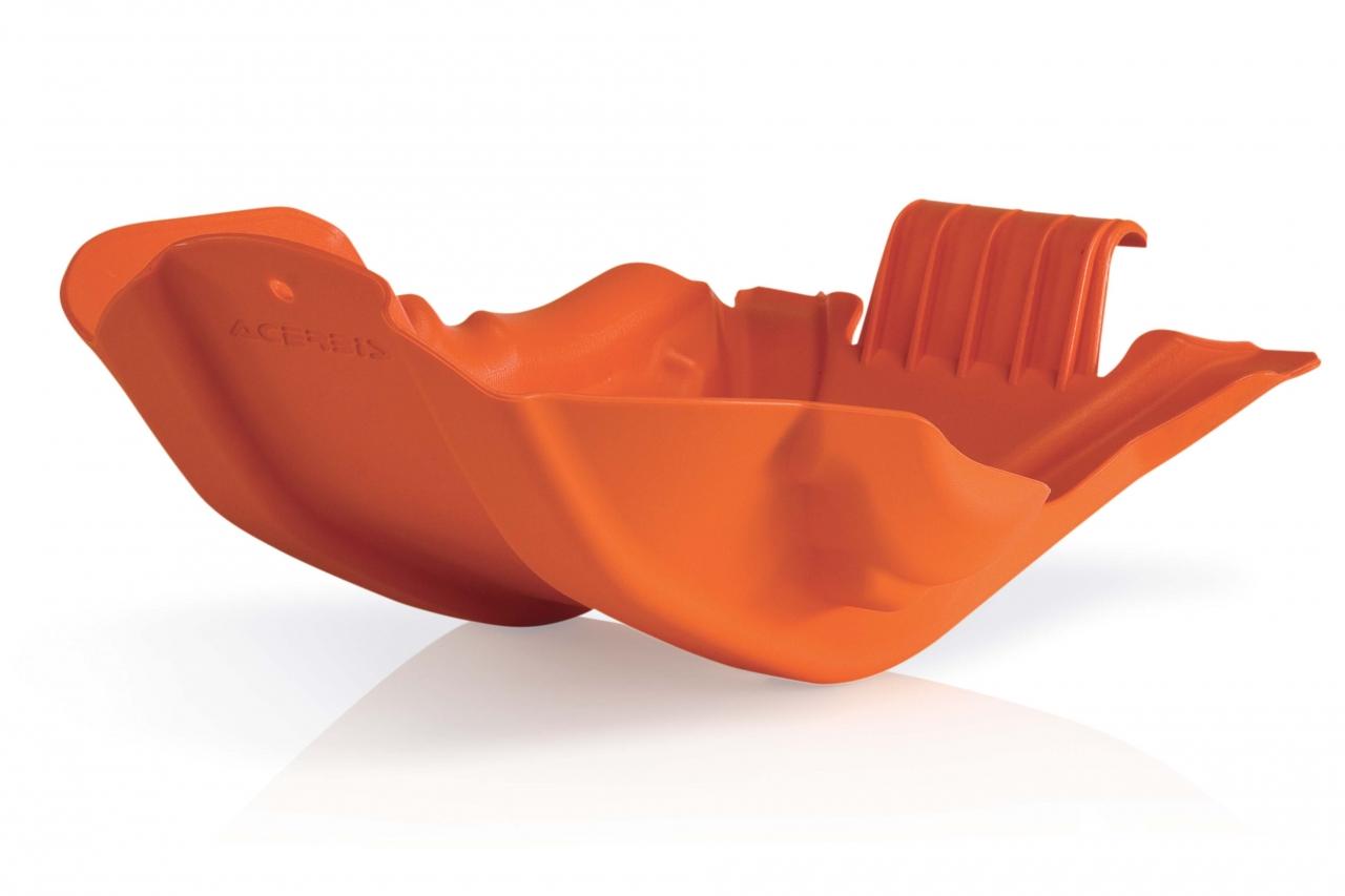 ACERBIS SKID GLIDE PLATE SUMP GUARD FITS KTM SXF 450 2013-2015 ORANGE - Image 2