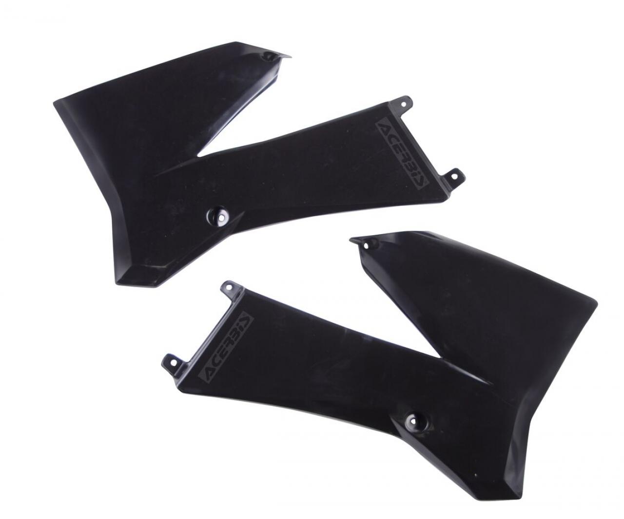 Acerbis Black 0016366.090 - Radiator Scoops - Ktm Sx85 2006-12