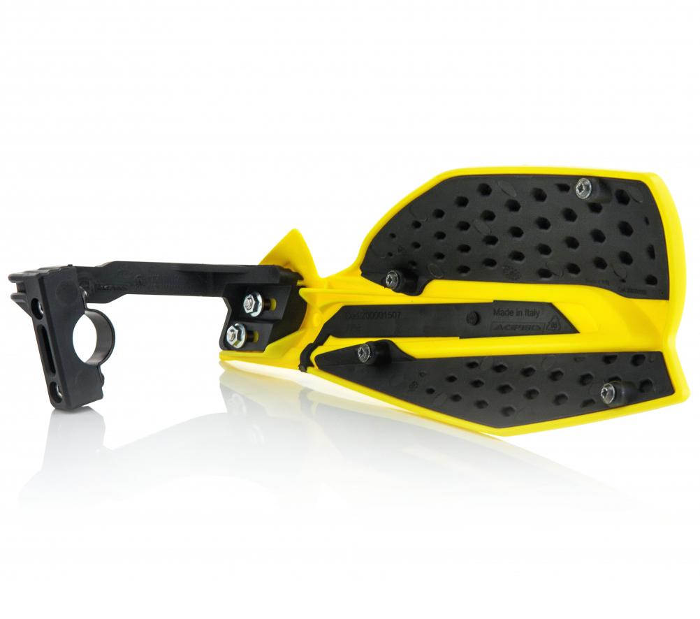 0022115.279 - Acerbis X-Ultimate Hand Guards - Yellow/ Black image 2