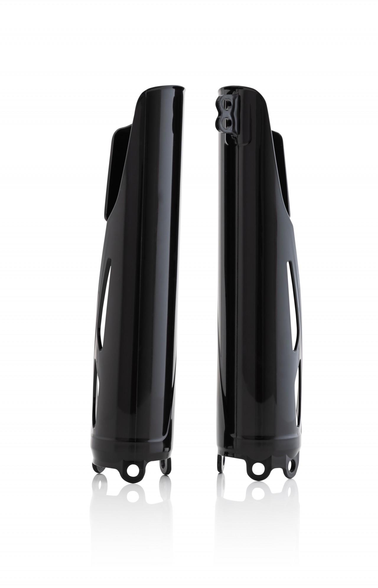 Acerbis Black 0023607.090 - Fork Guards - Honda Crf250r 2019-2025, Crf450r 2020-2025, Crf450rx 2019-2025