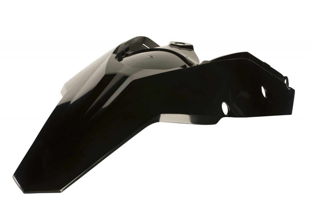 0011648.090 - Acerbis Rear Fender/ Side Cowling - KTM EXC 125/200/250/300 2008-11, EXC-F All 2008-11 - Black
