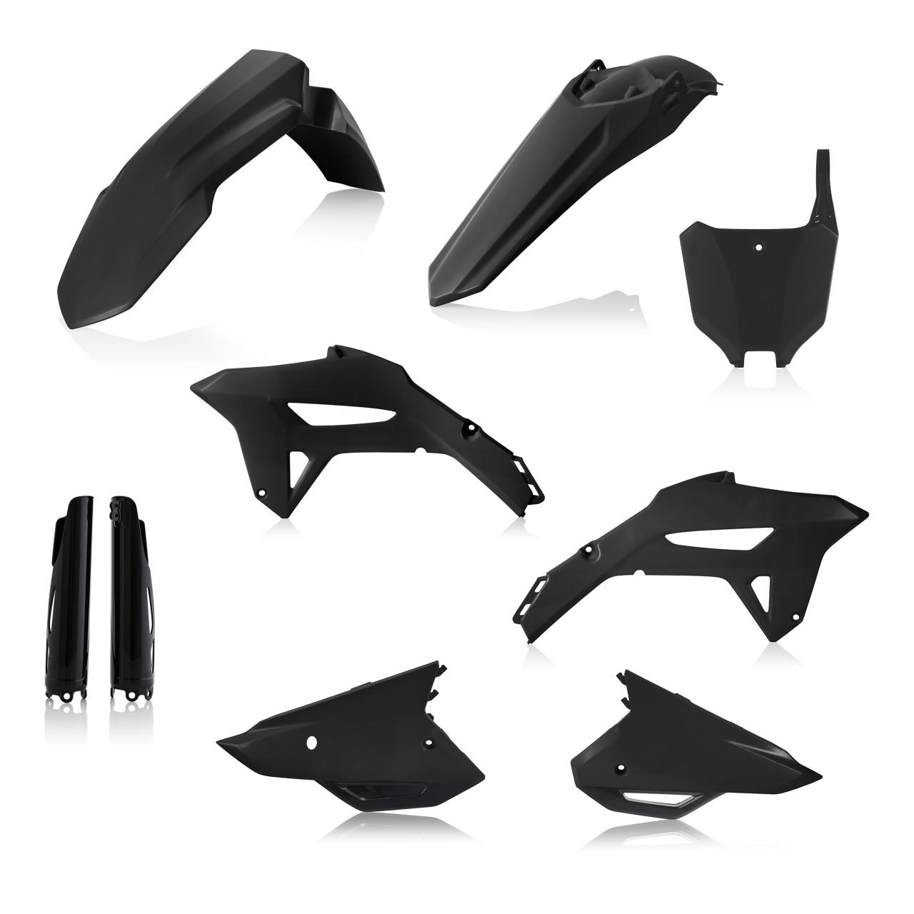 0024559.090 - Acerbis Full Plastics Kit - Honda CRF250R 2022-2024, CRF450R 2021-2024 - Black