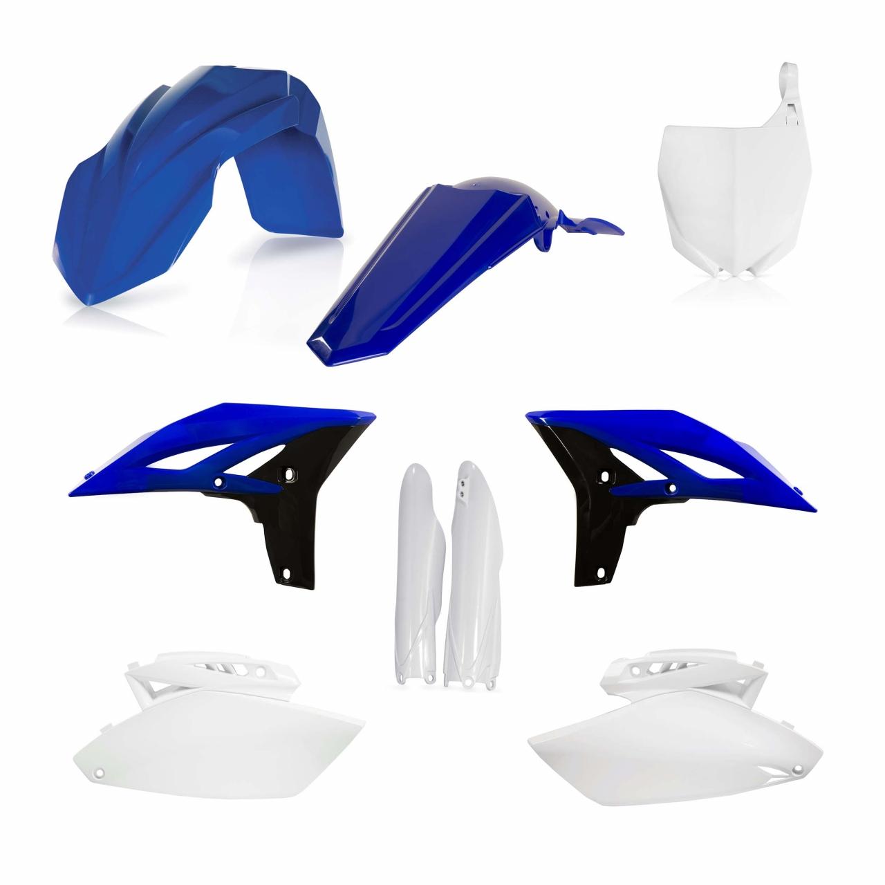 0013983.553 - Acerbis Full Plastics Kit - Yamaha YZF250 2010-13 - OEM '11 (Blue/White)