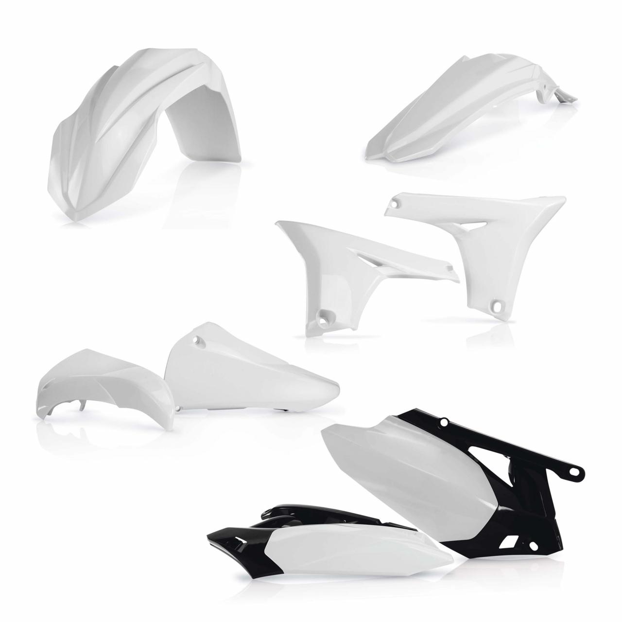 0013774.030 - Acerbis Standard Plastics Kit - Yamaha YZF450 2010-13 - White