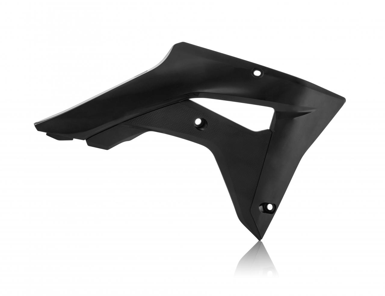 0022529.090 - Acerbis Radiator Scoops - Honda CRF250RX 2019-21, CRF450RX 2017-19, CRF450X 2019-20 - Black