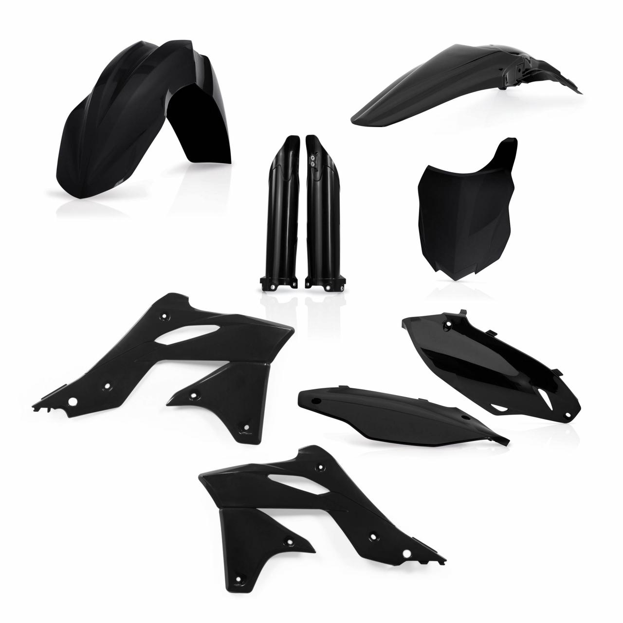 0016876.090 - Acerbis Full Plastics Kit - Kawasaki KXF250 2013 - Black