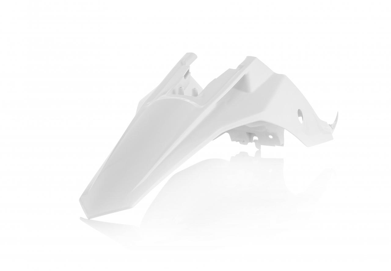 Acerbis White 0021813.030 - Rear Fender/ Side Cowling - Ktm Sx65 2016-23, Gas Gas Mc65 2021-23