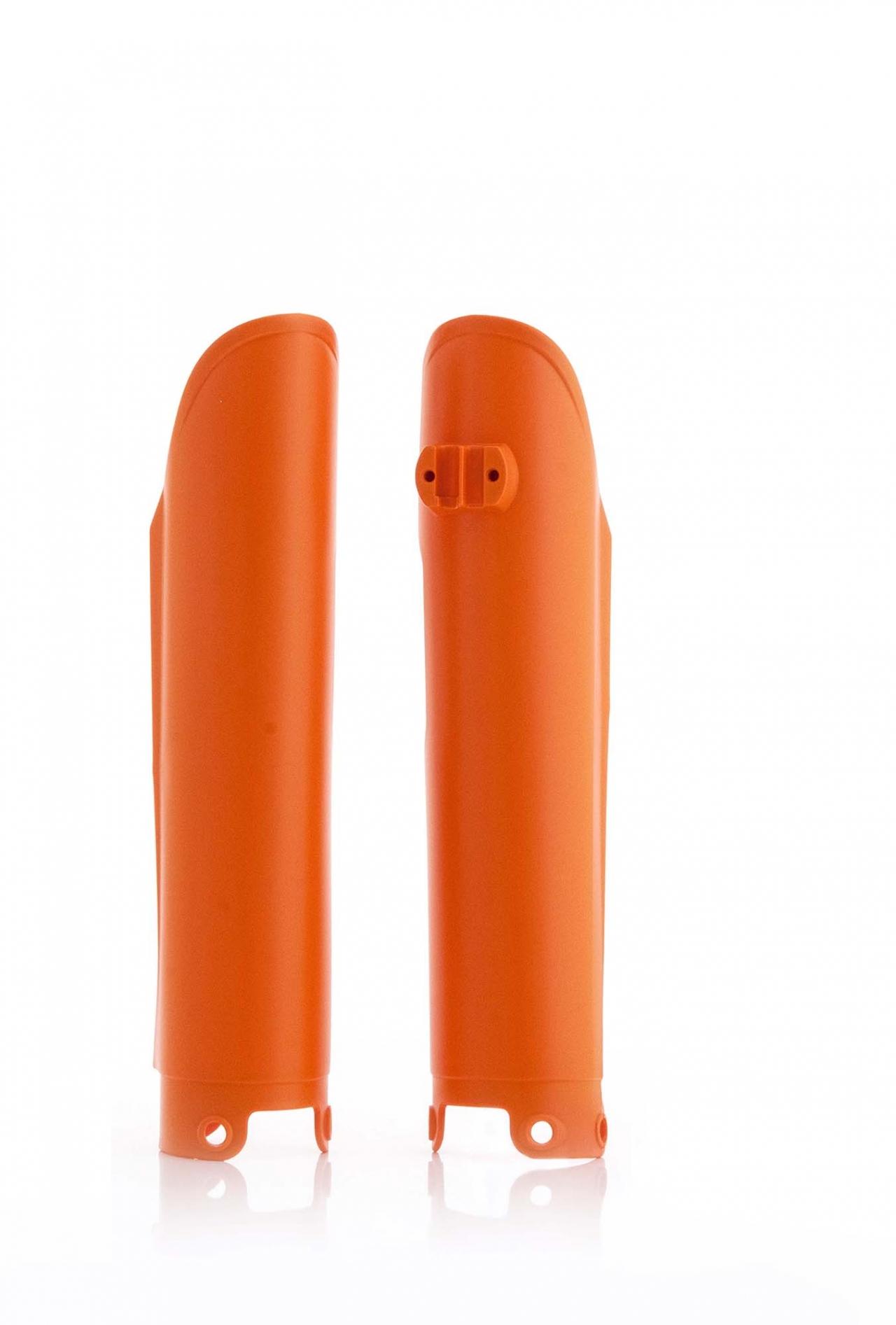Acerbis Blue 098 0011627.010.098 - Fork Guards - Ktm Exc/Exc-F/Sx 2000-07, Sxf250 2006-07 - Orange