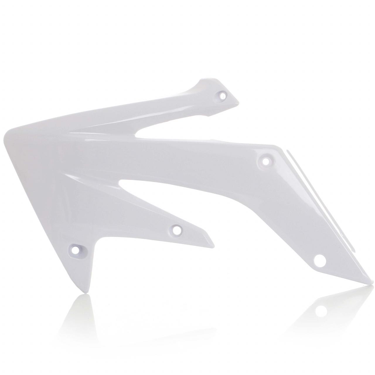 0007668.030 - Acerbis Radiator Scoops - Honda CRF250X 2004-18 CRF250R 2004-09 - White image 2