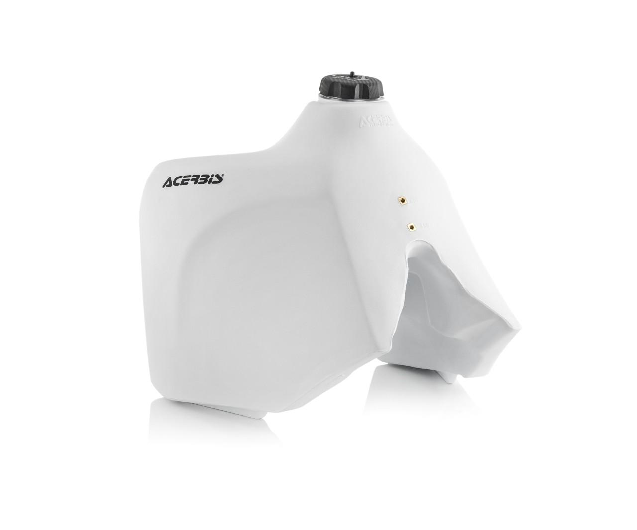 Image of 0001590.030 - Acerbis Complete Fuel Tank - Honda XR650L 1993-96 - 22 Litre/ White White 0001590.030