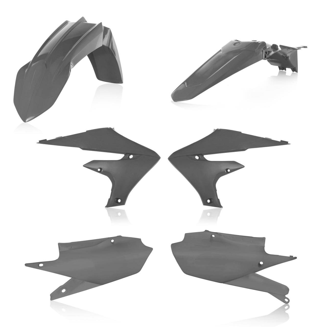 Acerbis Grey 0022961.070 - Standard Plastics Kit - Yamaha Yzf250 2019-23, Yzf450 2018-22